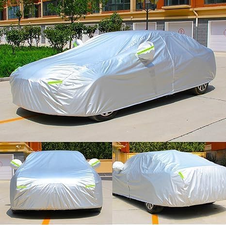 KouKou Oxford Waterproof SUV Car Cover Suitable for Volkswagen Atlas from 2017 to 2025, Windproof All Weather Waterproof Outdoor Cover Sun Rain UV Dust Snow Protection.
