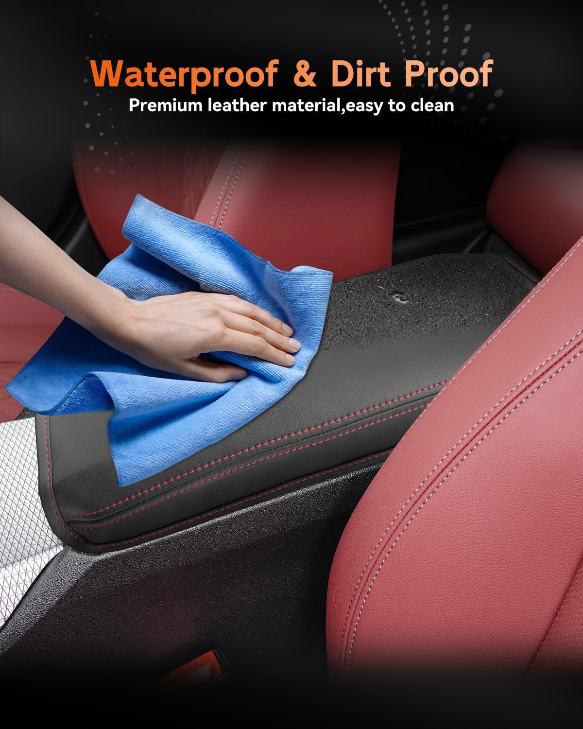 CDEFG for BMW 3-Series G20 2020-2025 Center Console Cover Armrest Box Cover for 3Series G20 (330i, M340i, xDrive 330i, M340i) 2020 2021 2022 2023 2024 2025 Accessories Console Arm Rest Protector