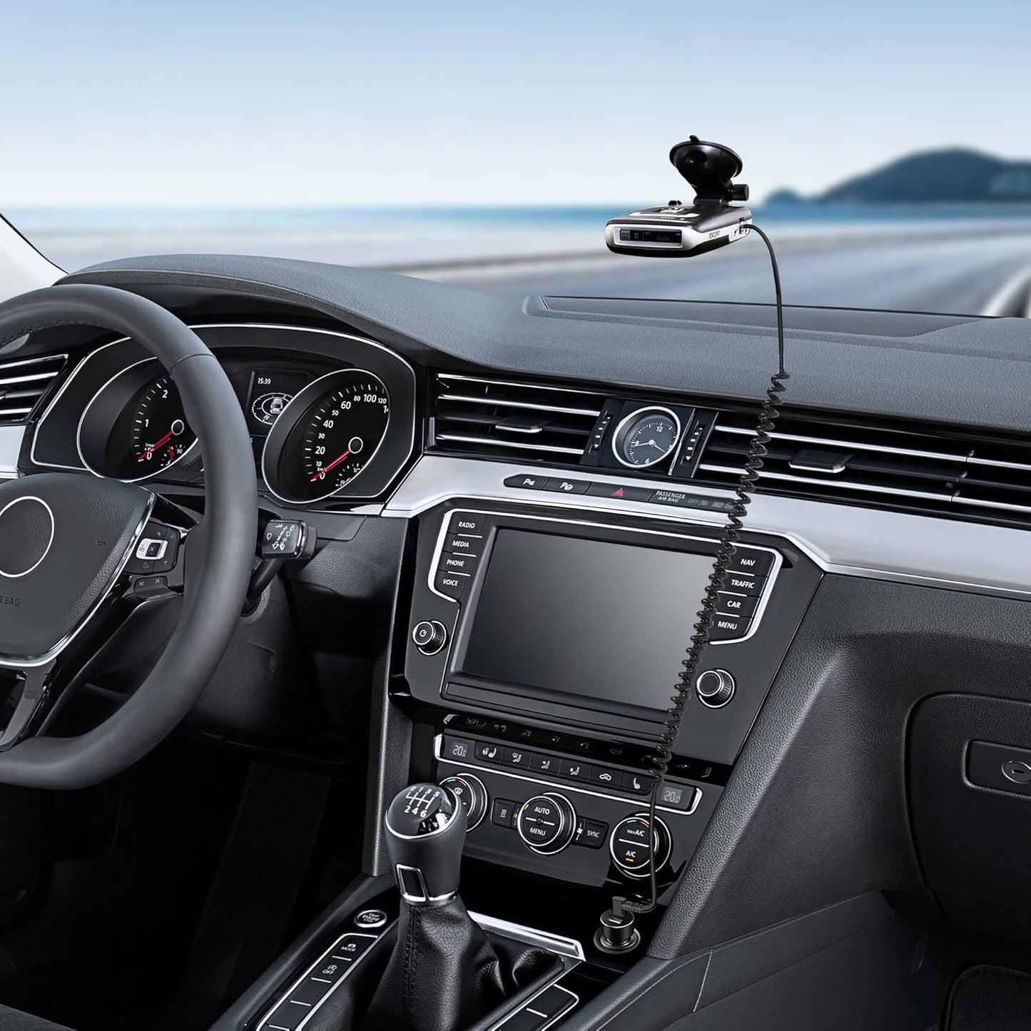 Radar Detector Cable,USB CTo RJ11 Plug Cable 5V-12V Power Cord, Compatible with Escort Radenso XP Beltronics Cobra Whistler 9.8FT, Suitable for 12V Radar detectors