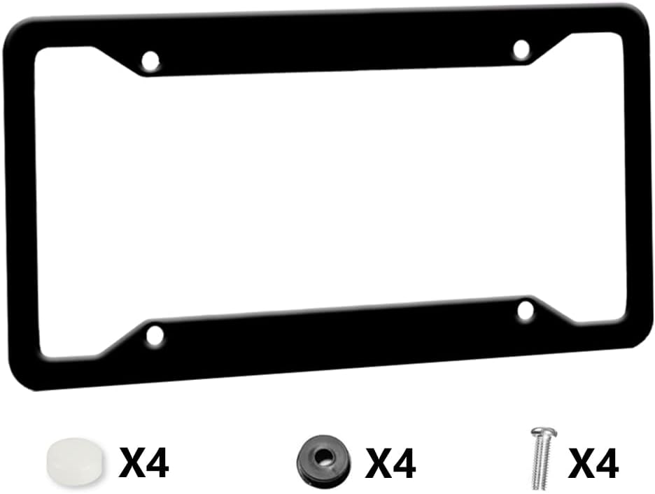 Custom License Plate Personalized Your Own Text Front Tag License Plate for Cars, Customized Design Metal Auto Decor License Plate Cover 6x12 inches (Multicolor)