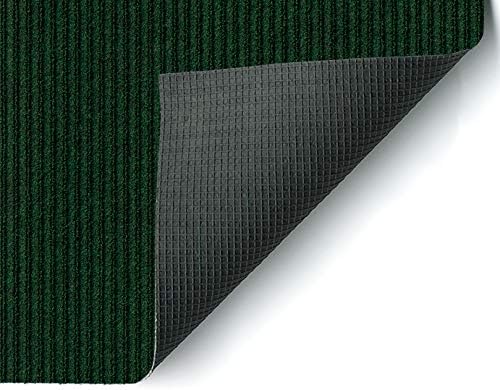 KOECKRITZ Heavy Duty Durable All Weather Indoor/Outdoor Non Slip Entrance Mat Rugs and Runners for Office Business Building Home Garage Front Door (3' x 13', Green)