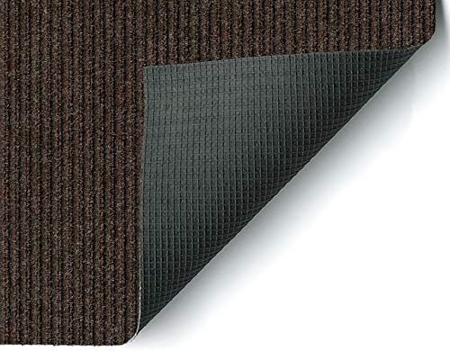 KOECKRITZ Heavy Duty Durable All Weather Indoor/Outdoor Non Slip Entrance Mat Rugs and Runners for Office Business Building Home Garage Front Door (4' x 18', Brick)
