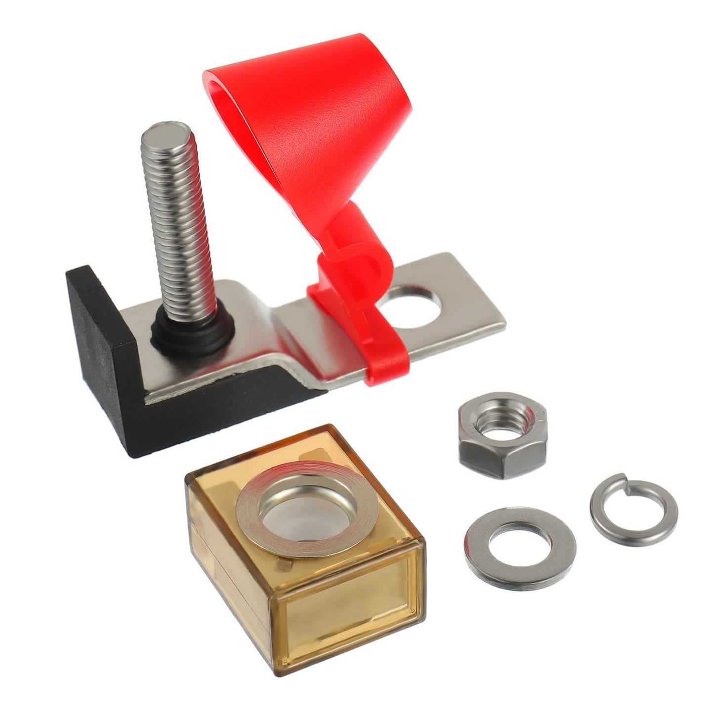 MRBF Terminal Fuse Block 40 AMP Marine Rated Battery Fuse 58V DC Max IP66 Waterproof Fuse Holder 40A