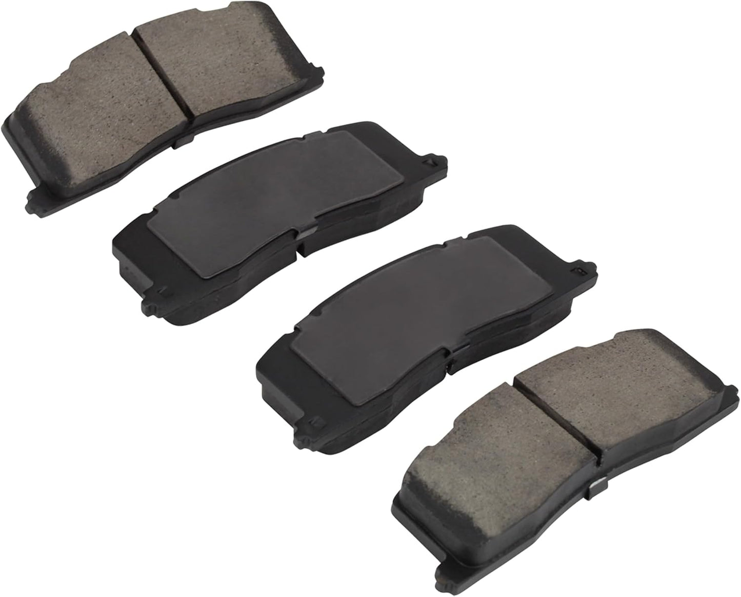 Premium Ceramic Rear Brake Pads (1001-0501C) Compatible with Toyota Previa 1991-1997