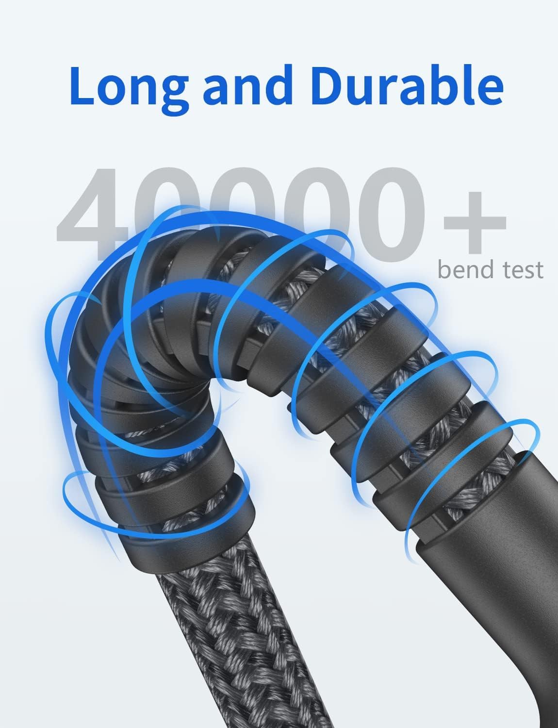 PRAKIE USB C Cable Fast Charging, 2Pack 1FT USB A to USB C Charge Cable, Short USB Type C Charging Cord Compatible with iPhone 16/15/Samsung Galaxy S20 S10/Google/Plus Note 10 9 8