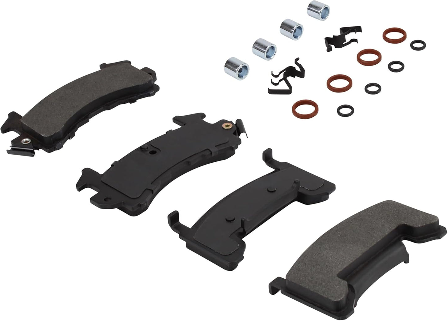 Premium Semi-Metallic Front Brake Pads (1001-0154M) Compatible with 1978-2002 Buick/Cadillac/Chevrolet/GMC/Isuzu/Oldsmobile/Pontiac (Camaro/Century/Cutlass/El Camino/Eldorado & More)