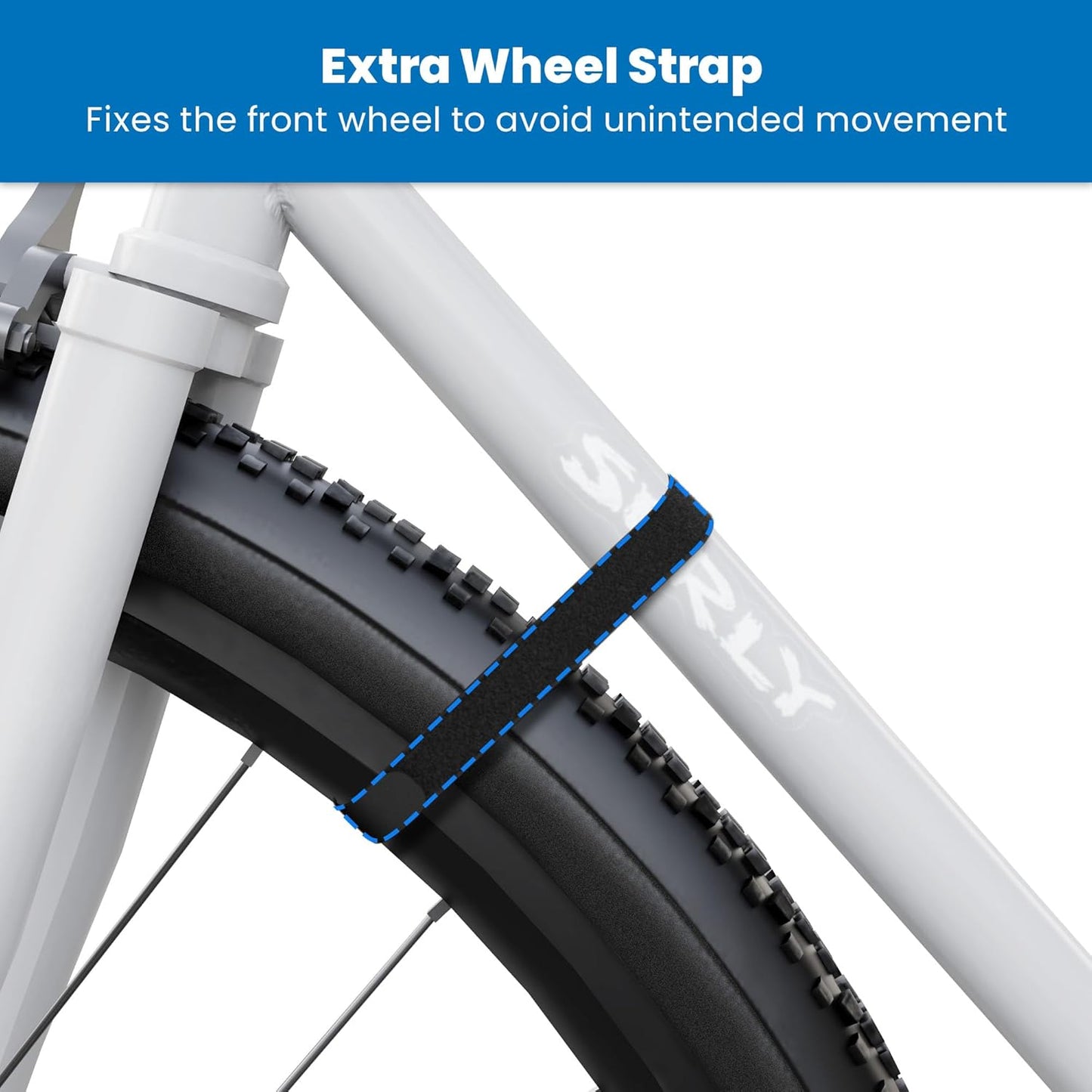 Mount-It! Bike Wall Mount Rack with Shelf and Hooks, Horizontal Indoor Bike Rack Garage Home, Space Saving Wall Mounted Hanger for a Single Road, Mountain or Other Bicycle with Extra Storage, Black