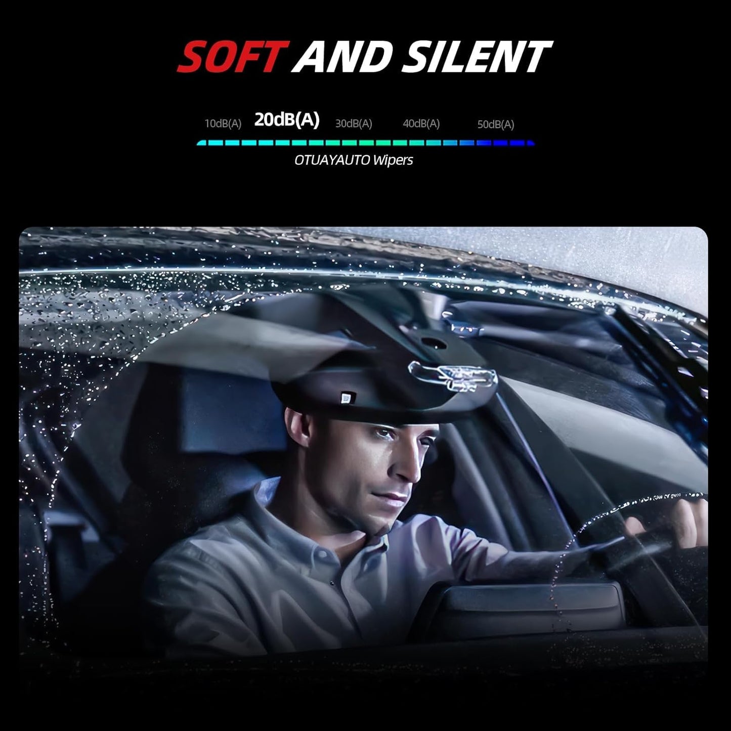 OTUAYAUTO Premium Windshield Wiper Blades - Replacement for Volvo XC90 2016-2022 - Precision Fit, All-Weather Performance, Front and Rear Wiper Blades, Top Lock - 24"+20"+14" (Pack of 3)