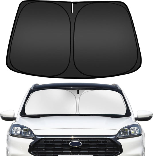 ARISMOTOR Windshield Sun Shade for Ford Escape 2020-2025, Custom Fit Foldable Front Window Sunshade Sun Visor Protector, Block UV Rays Keep Your Car Cooler