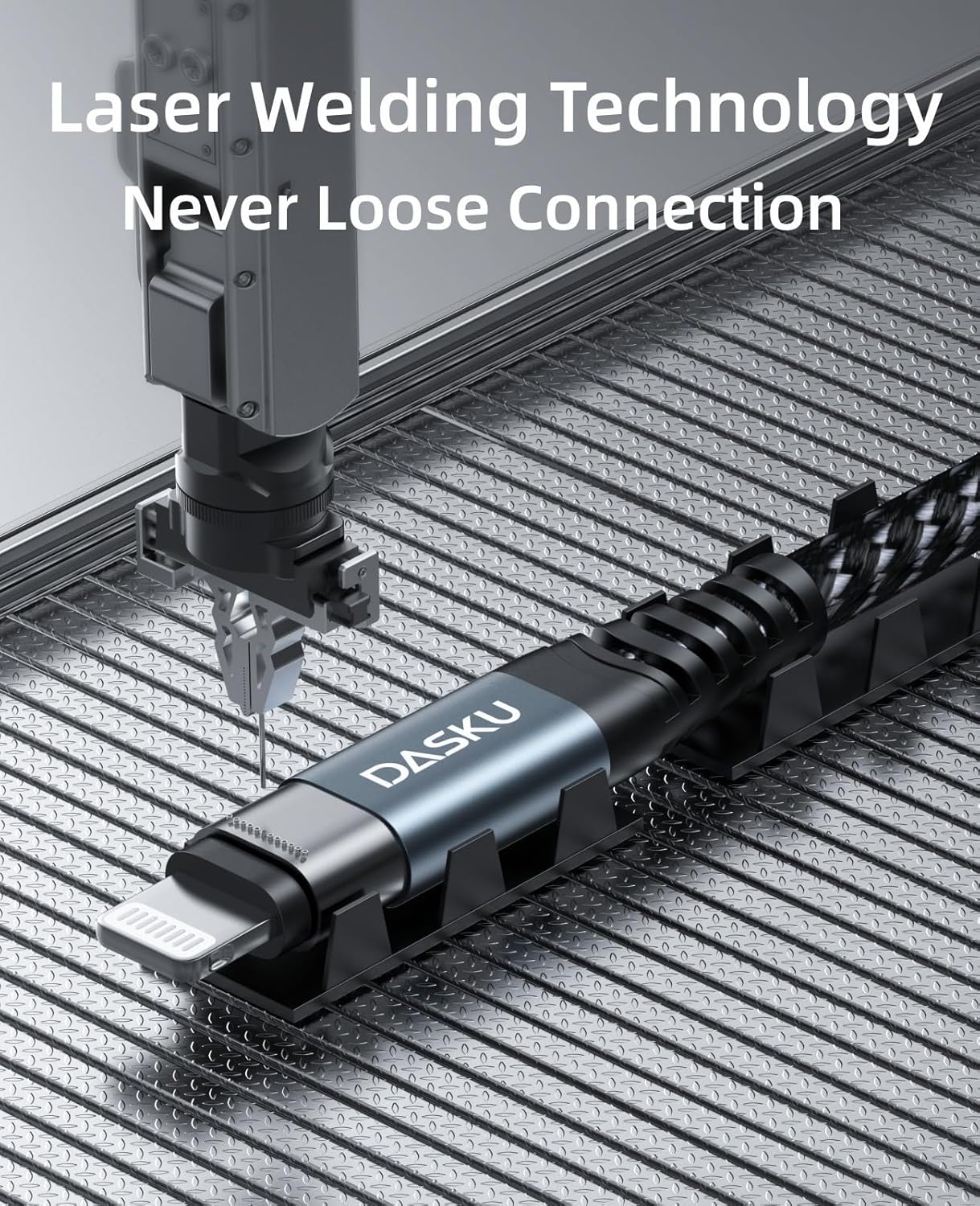 Lightning Cable 3ft 3Pack [Apple MFi Certified] Nylon Braided iPhone Charger Cable Heavy Duty Charging cord Compatible with iPhone 14/13/12/11/Pro Max/X/Xs Max/Xr /8 Plus/ 7 Plus/ 6 Plus/iPad Mini/Air