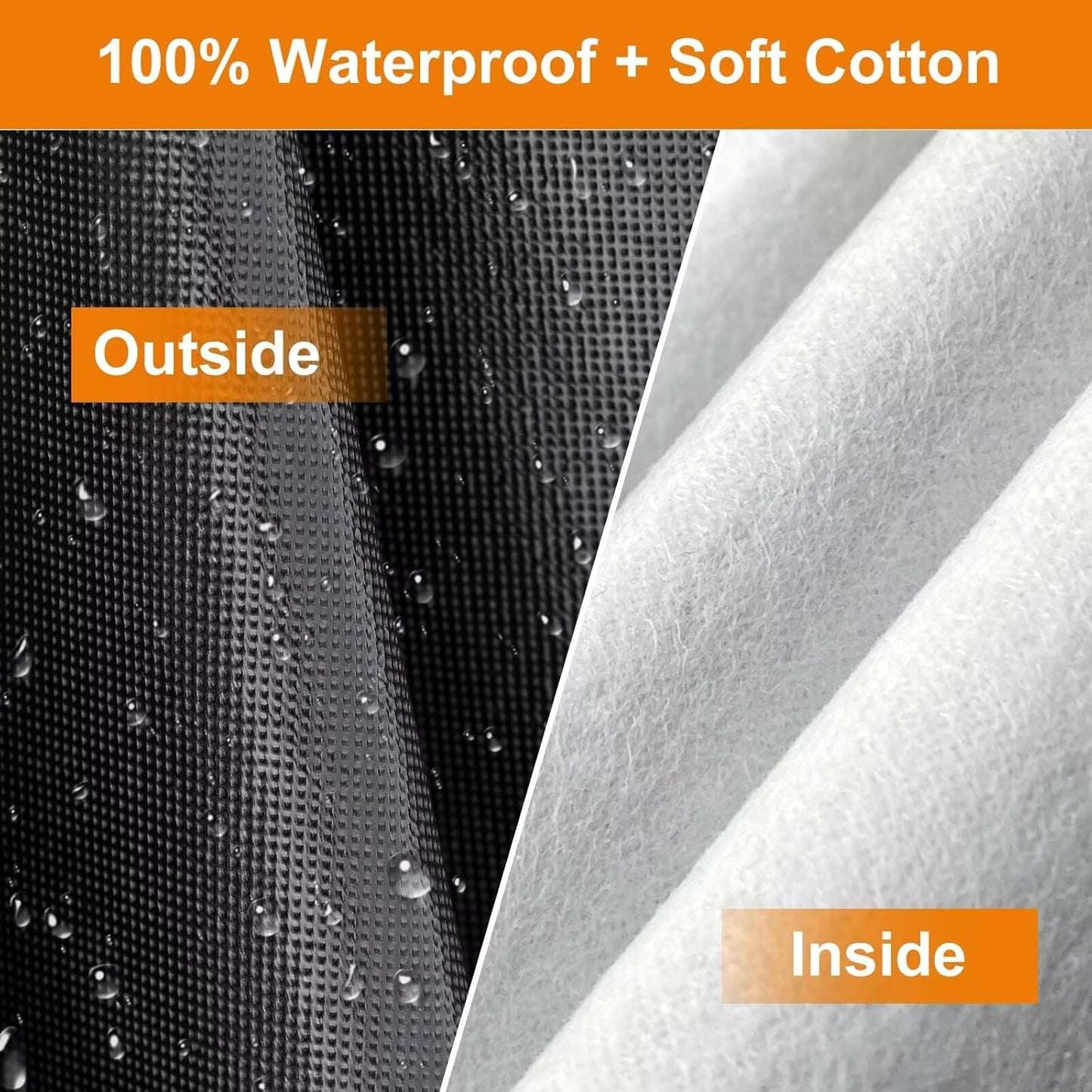 Kayme Truck Cover Custom Fit GMC Sierra(2002-2018) Extended Cab Long Bed. Full Exterior Heavy Duty Outdoor Pickup Truck Car Cover Waterproof All Weather.Car Tarp for Wind Sun Dust Protection.Black