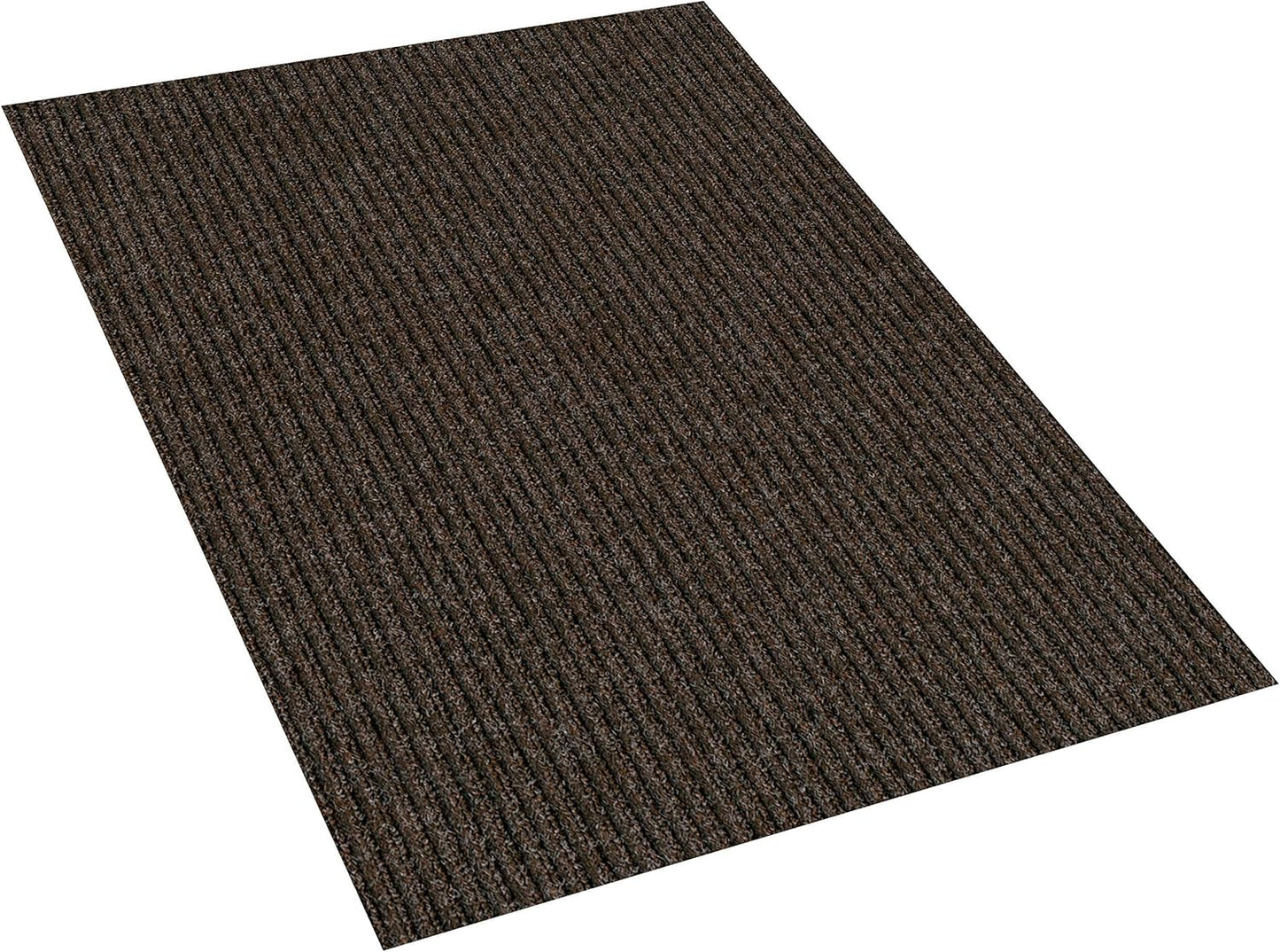 KOECKRITZ Heavy Duty Durable All Weather Indoor/Outdoor Non Slip Entrance Mat Rugs and Runners for Office Business Building Home Garage Front Door (4' x 13', Brick)