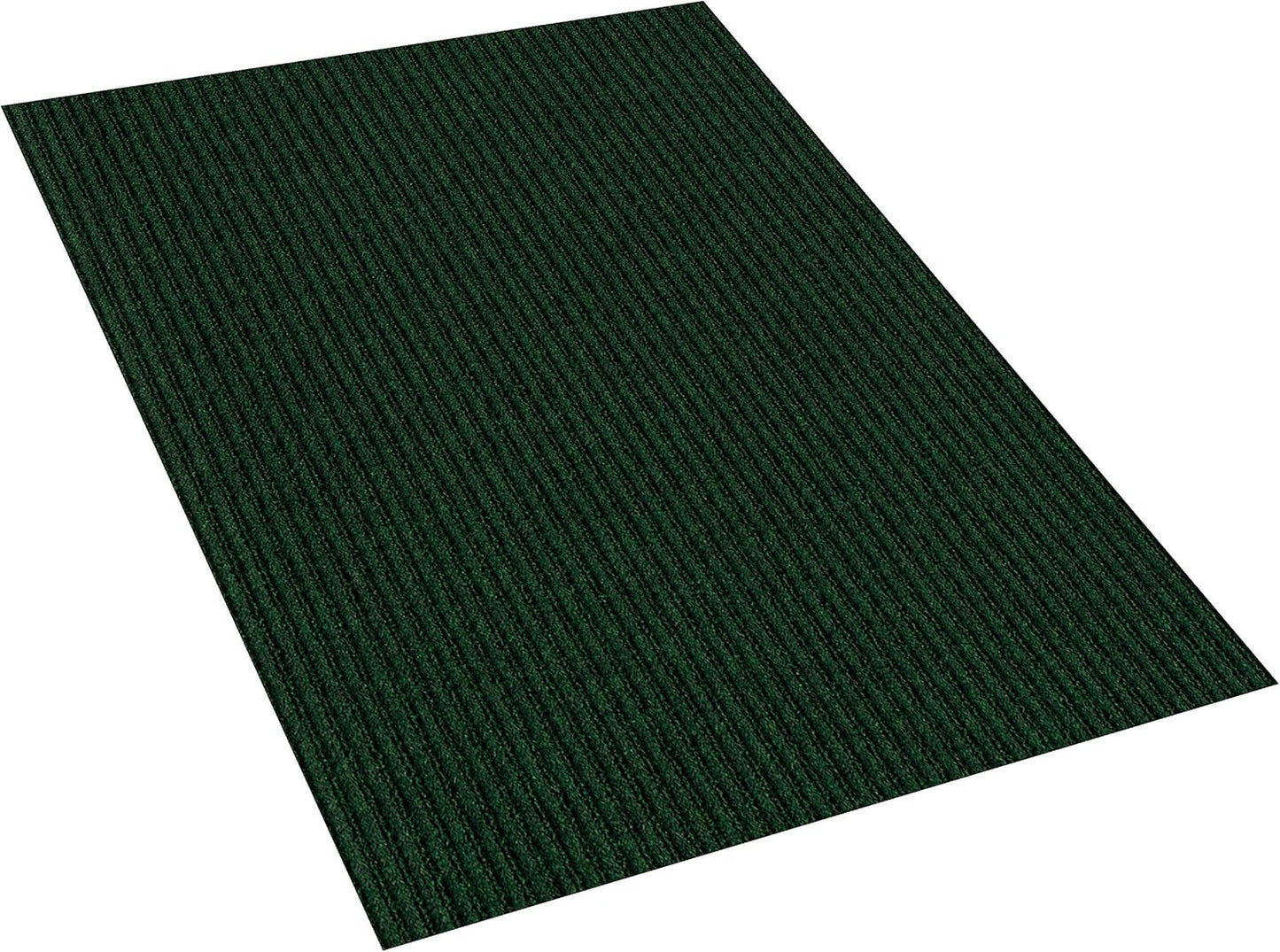 KOECKRITZ Heavy Duty Durable All Weather Indoor/Outdoor Non Slip Entrance Mat Rugs and Runners for Office Business Building Home Garage Front Door (3' x 19', Green)